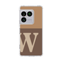 スリムプロテクションケース［ オリジナル - initial two tone - W brown ］