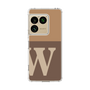スリムプロテクションケース［ オリジナル - initial two tone - W brown ］