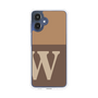 スリムプロテクションケース［ オリジナル - initial two tone - W brown ］