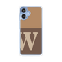 スリムプロテクションケース［ オリジナル - initial two tone - W brown ］