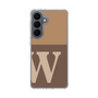 スリムプロテクションケース［ オリジナル - initial two tone - W brown ］