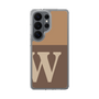 スリムプロテクションケース［ オリジナル - initial two tone - W brown ］