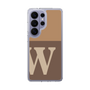 スリムプロテクションケース［ オリジナル - initial two tone - W brown ］
