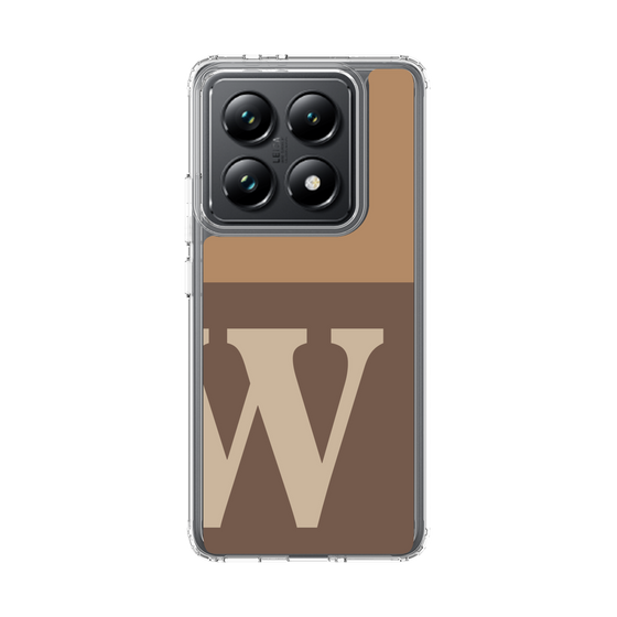 スリムプロテクションケース［ オリジナル - initial two tone - W brown ］