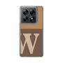 スリムプロテクションケース［ オリジナル - initial two tone - W brown ］