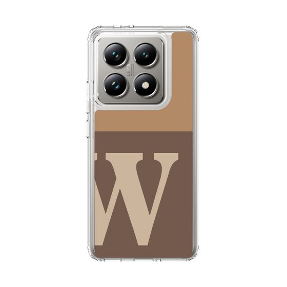 スリムプロテクションケース［ オリジナル - initial two tone - W brown ］
