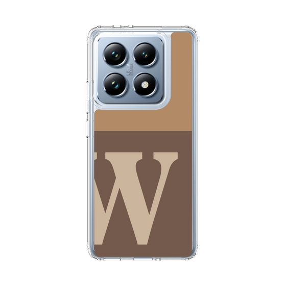 スリムプロテクションケース［ オリジナル - initial two tone - W brown ］