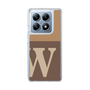 スリムプロテクションケース［ オリジナル - initial two tone - W brown ］