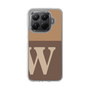 スリムプロテクションケース［ オリジナル - initial two tone - W brown ］