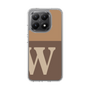 スリムプロテクションケース［ オリジナル - initial two tone - W brown ］