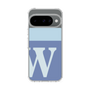 スリムプロテクションケース［ オリジナル - initial two tone - W blue ］
