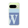 スリムプロテクションケース［ オリジナル - initial two tone - W blue ］