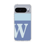 スリムプロテクションケース［ オリジナル - initial two tone - W blue ］