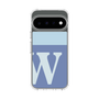 スリムプロテクションケース［ オリジナル - initial two tone - W blue ］