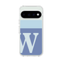 スリムプロテクションケース［ オリジナル - initial two tone - W blue ］