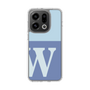 スリムプロテクションケース［ オリジナル - initial two tone - W blue ］