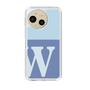 スリムプロテクションケース［ オリジナル - initial two tone - W blue ］