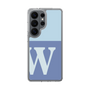 スリムプロテクションケース［ オリジナル - initial two tone - W blue ］