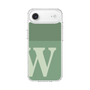 スリムプロテクションケース［ オリジナル - initial two tone - W green ］