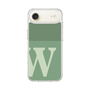 スリムプロテクションケース［ オリジナル - initial two tone - W green ］