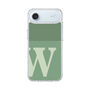 スリムプロテクションケース［ オリジナル - initial two tone - W green ］