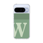 スリムプロテクションケース［ オリジナル - initial two tone - W green ］