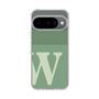 スリムプロテクションケース［ オリジナル - initial two tone - W green ］