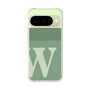 スリムプロテクションケース［ オリジナル - initial two tone - W green ］