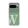 スリムプロテクションケース［ オリジナル - initial two tone - W green ］