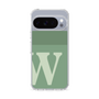 スリムプロテクションケース［ オリジナル - initial two tone - W green ］