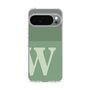 スリムプロテクションケース［ オリジナル - initial two tone - W green ］