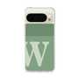 スリムプロテクションケース［ オリジナル - initial two tone - W green ］