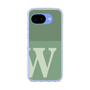 スリムプロテクションケース［ オリジナル - initial two tone - W green ］