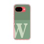スリムプロテクションケース［ オリジナル - initial two tone - W green ］