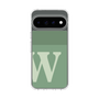 スリムプロテクションケース［ オリジナル - initial two tone - W green ］