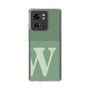 スリムプロテクションケース［ オリジナル - initial two tone - W green ］