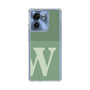 スリムプロテクションケース［ オリジナル - initial two tone - W green ］