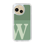 スリムプロテクションケース［ オリジナル - initial two tone - W green ］