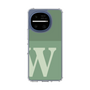 スリムプロテクションケース［ オリジナル - initial two tone - W green ］