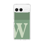 スリムプロテクションケース［ オリジナル - initial two tone - W green ］