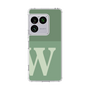 スリムプロテクションケース［ オリジナル - initial two tone - W green ］