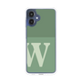 スリムプロテクションケース［ オリジナル - initial two tone - W green ］