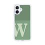 スリムプロテクションケース［ オリジナル - initial two tone - W green ］