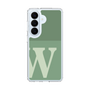 スリムプロテクションケース［ オリジナル - initial two tone - W green ］