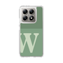 スリムプロテクションケース［ オリジナル - initial two tone - W green ］