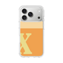 スリムプロテクションケース［ オリジナル - initial two tone - X orange ］