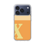 スリムプロテクションケース［ オリジナル - initial two tone - X orange ］