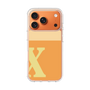 スリムプロテクションケース［ オリジナル - initial two tone - X orange ］