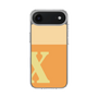 スリムプロテクションケース［ オリジナル - initial two tone - X orange ］