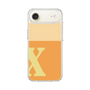 スリムプロテクションケース［ オリジナル - initial two tone - X orange ］